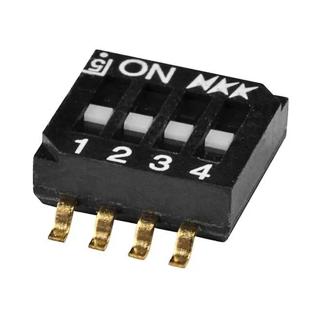 JS0404FP4 (SWITCH SLIDE DIP SPST 25MA 24V)