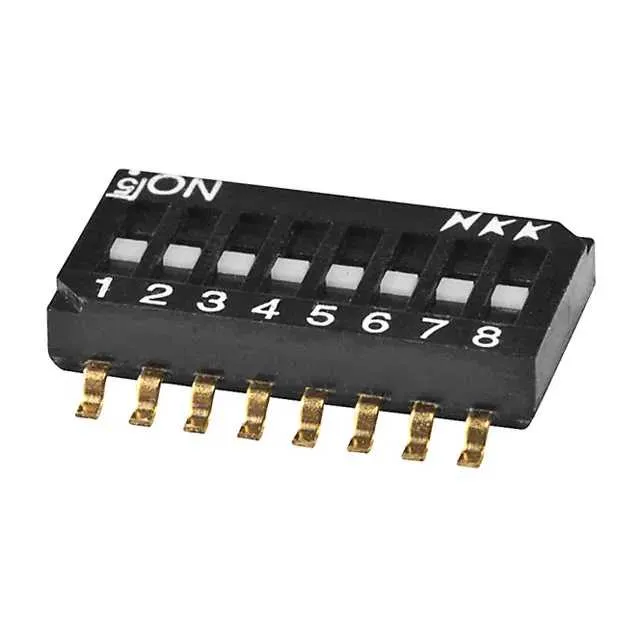 JS0408FP4 (SWITCH SLIDE DIP SPST 25MA 24V)