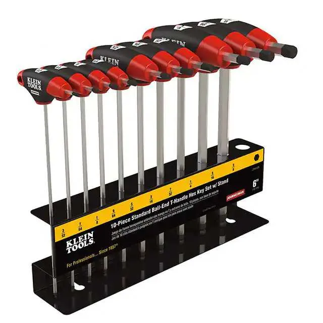 JTH610EB (HEX KEY SET HEX W/STAND 10PC)