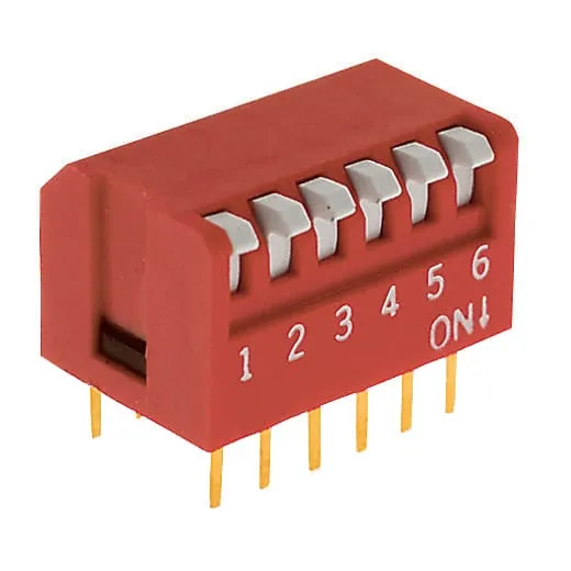KAP1106W (SWITCH PIANO DIP SPST 25MA 24V)