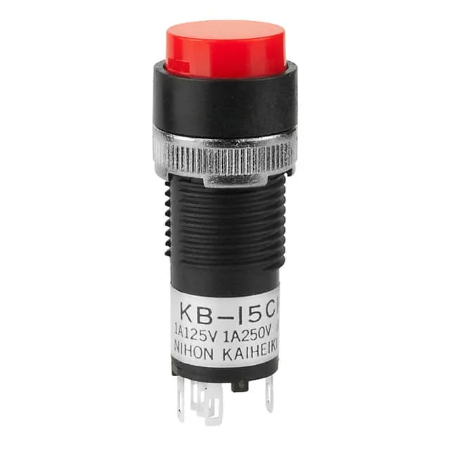 KB15CKW01-5C-CC (SWITCH PUSHBUTTON SPDT 1A 125V)