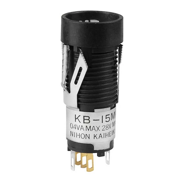 KB15MKG01 (SWITCH PUSH SPDT 0.4VA 28V)