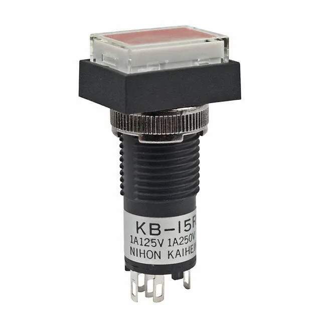 KB15RKW01-12-JC (SWITCH PUSHBUTTON SPDT 1A 125V)