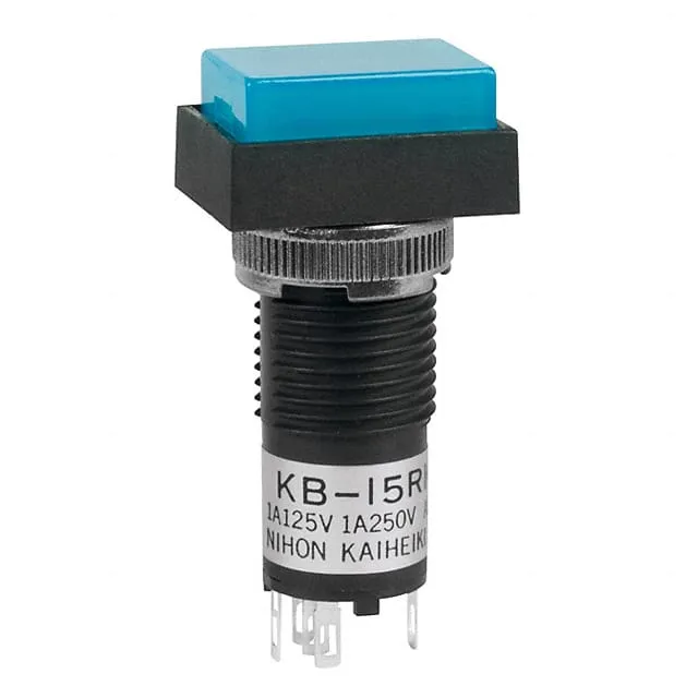KB15RKW01-GG (SWITCH PUSHBUTTON SPDT 1A 125V)