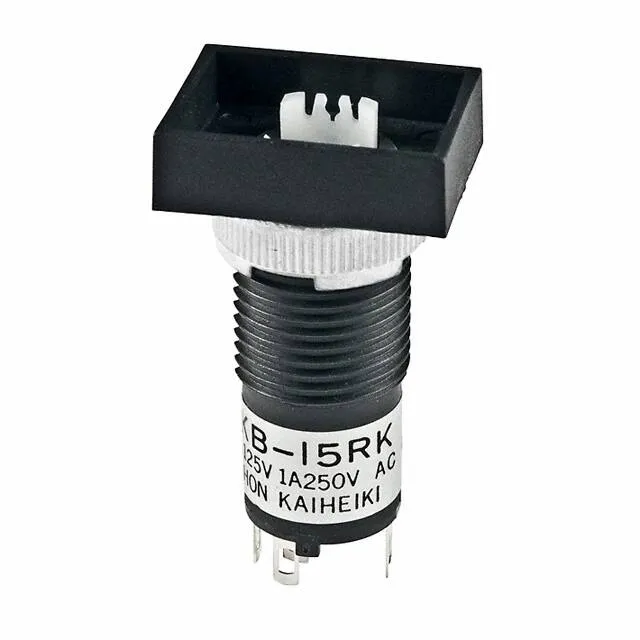 KB15RKW01 (SWITCH PUSHBUTTON SPDT 1A 125V)