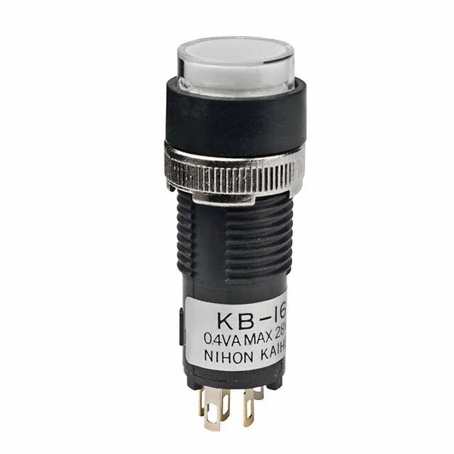 KB16CKG01-5F-JB (SWITCH PUSH SPDT 0.4VA 28V)