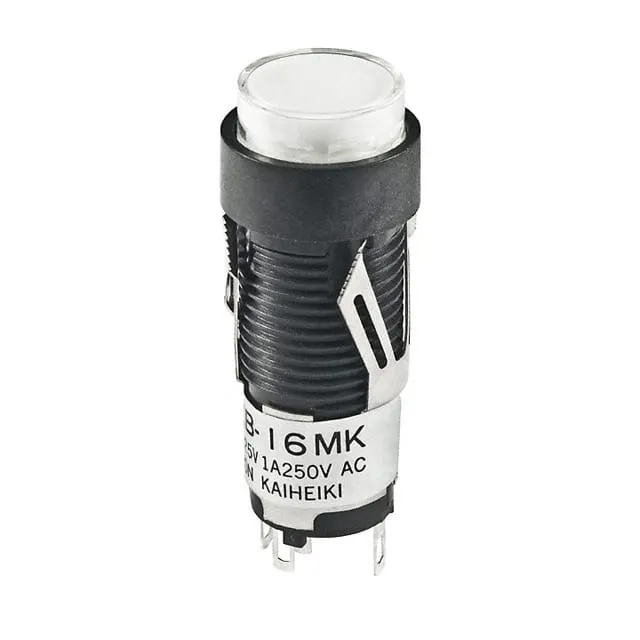 KB16MKW01-5F12-JB (SWITCH PUSHBUTTON SPDT 1A 125V)