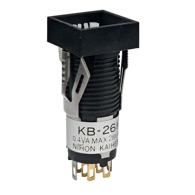 KB26KKG01-5C05-JC (SWITCH PUSH DPDT 0.4VA 28V)