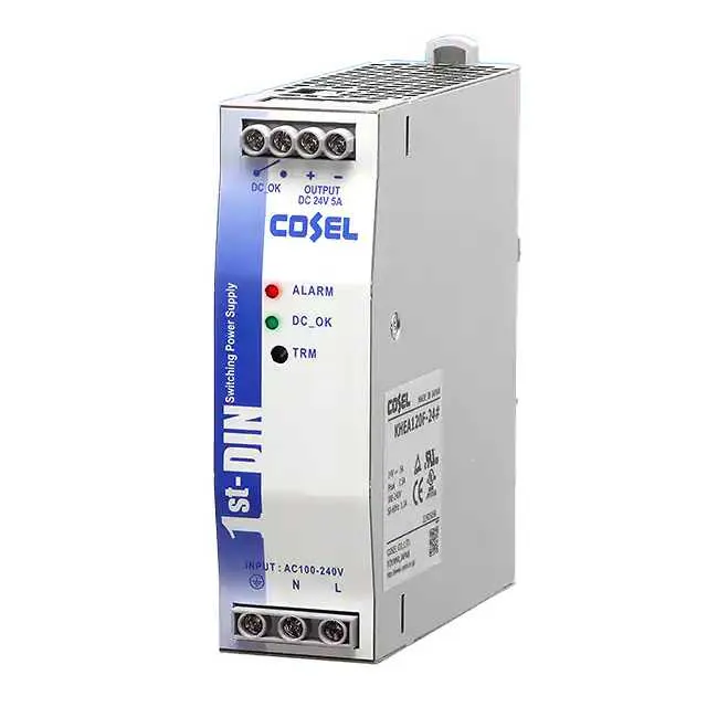 KHEA120F-24 (DIN RAIL POWER SUPPLIES 85-264VA)