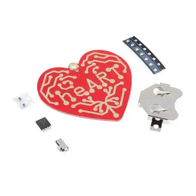 KIT-14640 (HEART - SURFACE MOUNT SOLDERING)