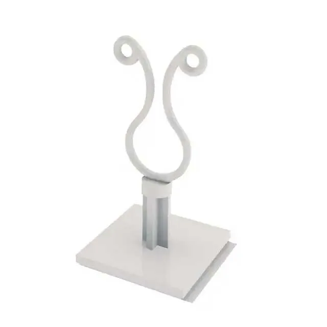 KLBS-350-401A (CBL CLIP TWIST LOCK NATURAL ADH)