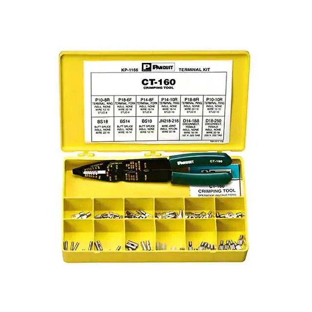 KP-1166 (BOX W/CRIMP TOOL PLAST BOX)