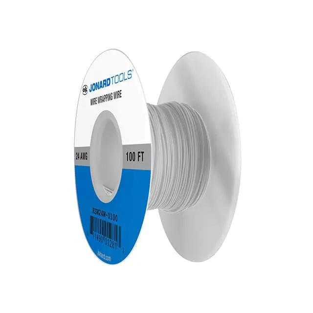 KSW24W-0100 (WIRE 24AWG WHITE 100 FT CSW)