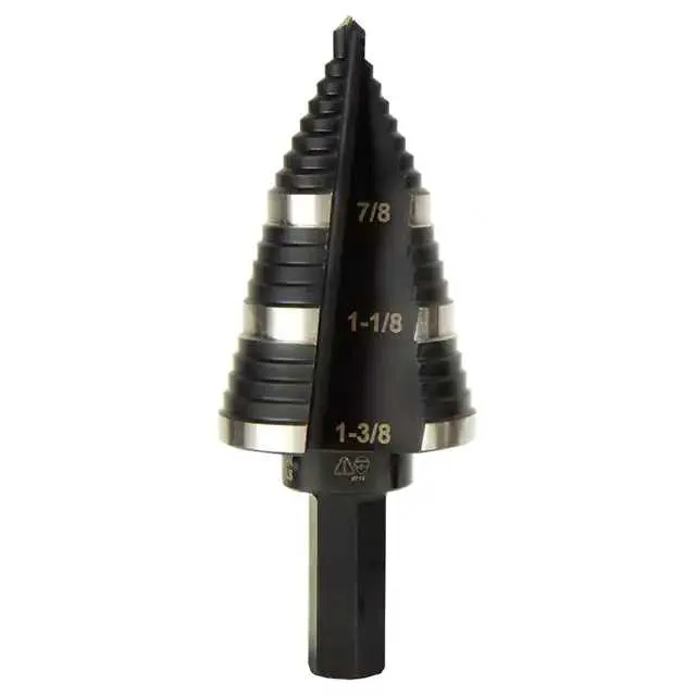 KTSB15 (STEP DRILL BIT #15 - DOUBLE-FLUT)