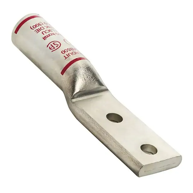 LAB4/0-12-5R (ALUMINUM COMPRESSION LUG, 2 HOLE)