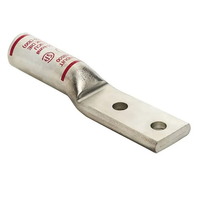 LAB750-12-1R (ALUMINUM COMPRESSION LUG, 2 HOLE)