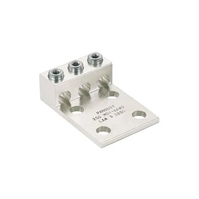 LAM3D350-12-1Y (CONN TERM RECT LUG 6 AWG #1/2)