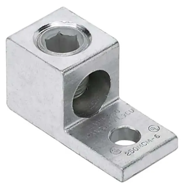 LAMA350-38-QY (CONN TERM RECT LUG 6 AWG #3/8)
