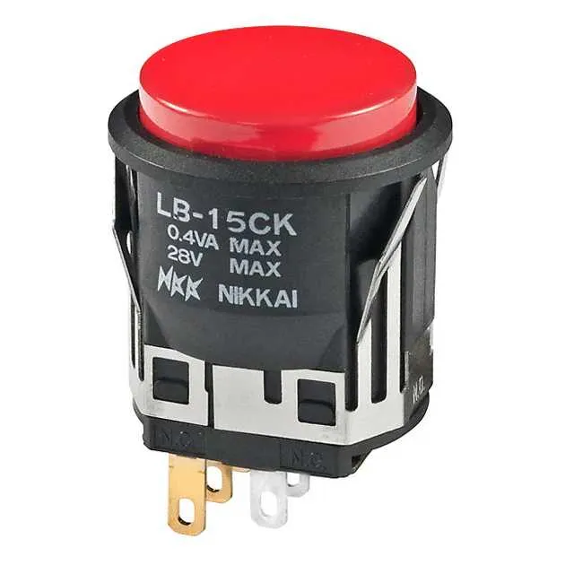 LB15CKG01-C (SWITCH PUSH SPDT 0.4VA 28V)