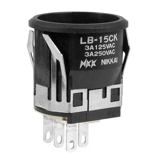 LB15CKW01/UC (SWITCH PUSHBUTTON SPDT 3A 125V)