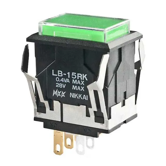 LB15RKG01-6F-JF (SWITCH PUSH SPDT 0.4VA 28V)
