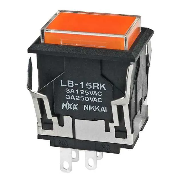 LB15RKW01-5D24-JD (SWITCH PUSHBUTTON SPDT 3A 125V)