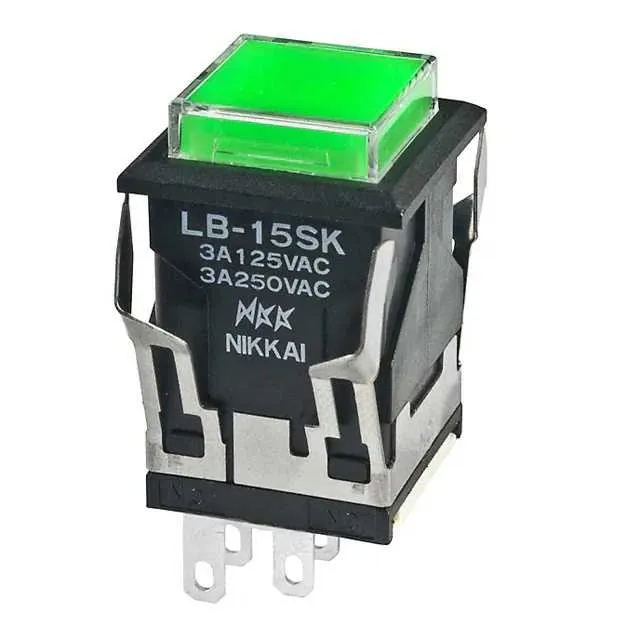 LB15SKW01-5F24-JF (SWITCH PUSHBUTTON SPDT 3A 125V)