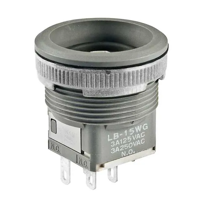 LB15WGW01 (SWITCH PUSHBUTTON SPDT 3A 125V)