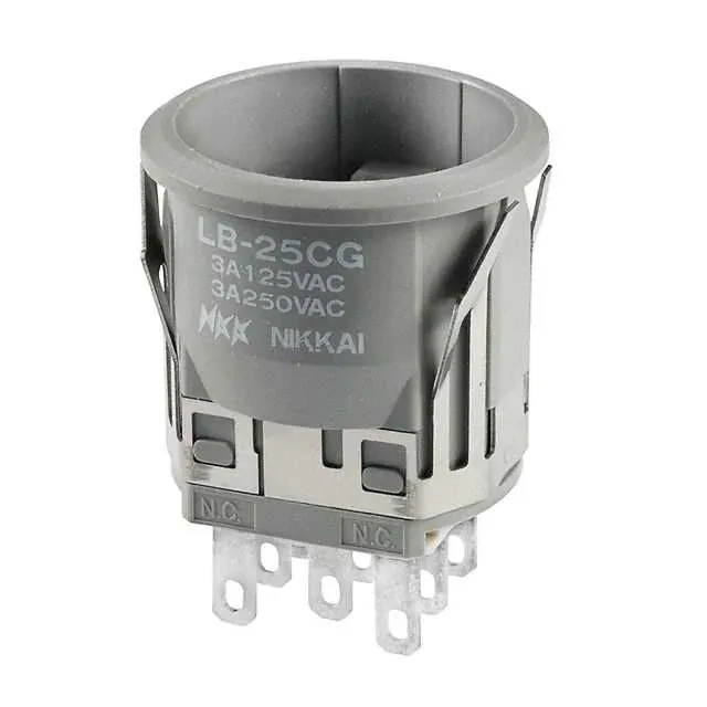 LB25CGW01 (SWITCH PUSHBUTTON DPDT 3A 125V)