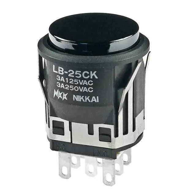 LB25CKW01-A (SWITCH PUSHBUTTON DPDT 3A 125V)