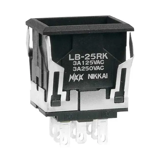 LB25RKW01 (SWITCH PUSHBUTTON DPDT 3A 125V)