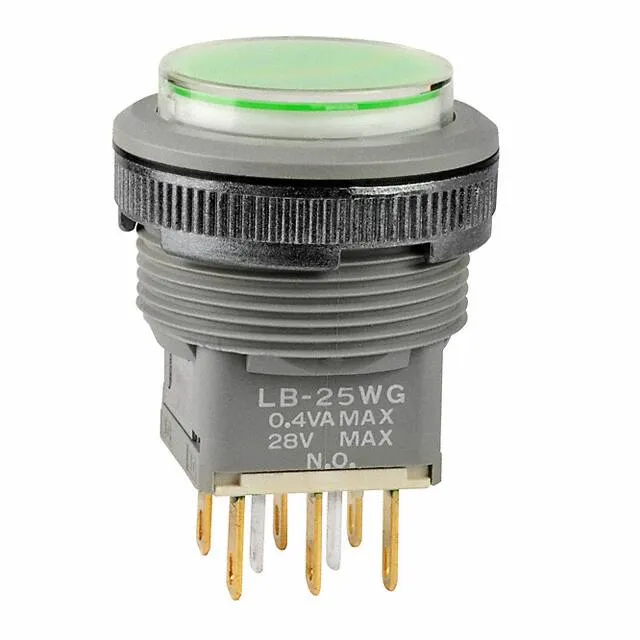 LB25WGG01-5F24-JF (SWITCH PUSH DPDT 0.4VA 28V)