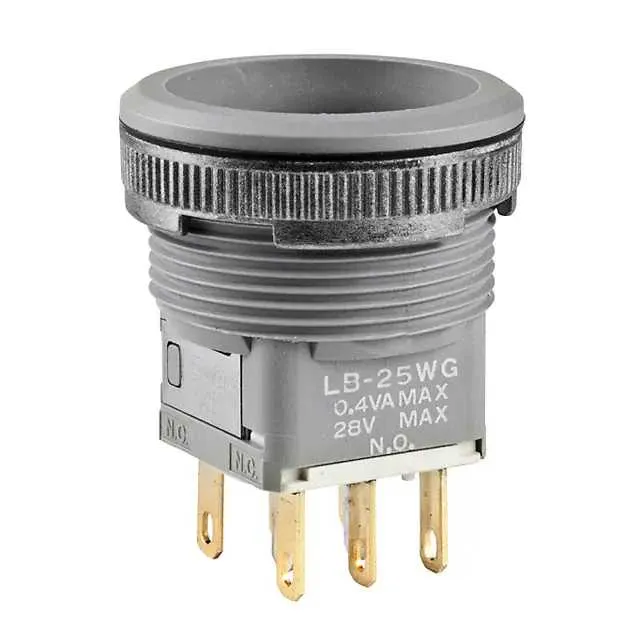LB25WGG01 (SWITCH PUSH DPDT 0.4VA 28V)