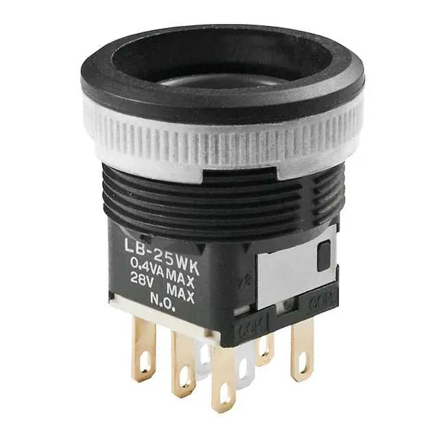 LB25WKG01 (SWITCH PUSH DPDT 0.4VA 28V)