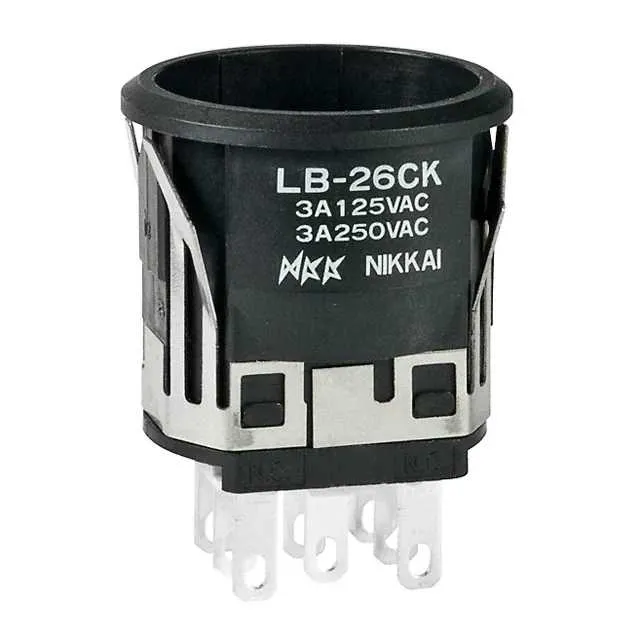 LB26CKW01 (SWITCH PUSHBUTTON DPDT 3A 125V)