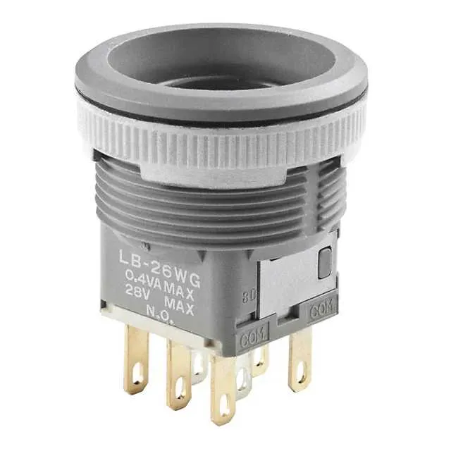 LB26WGG01 (SWITCH PUSH DPDT 0.4VA 28V)