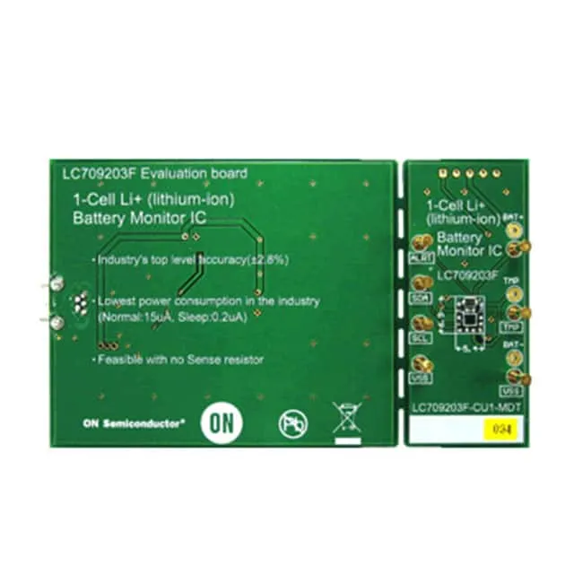 LC709203FXE-01-GEVB (EVAL BOARD LC709203FXE-01 WLCSP9)