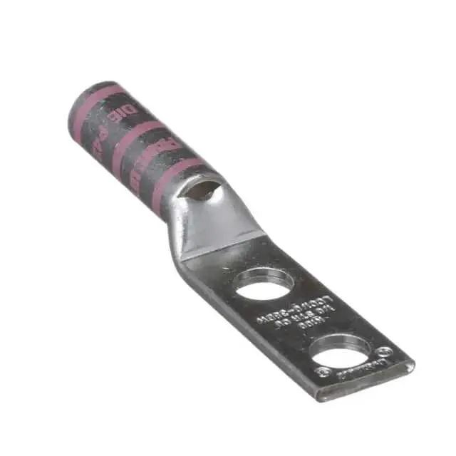 LCC1/0-38DW-X (CONN TERM RECT TONG 1/0 AWG #3/8)