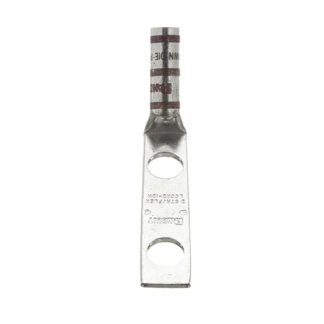 LCCX2-12H-E (CONN TERM RECT TONG 2 AWG #1/2)