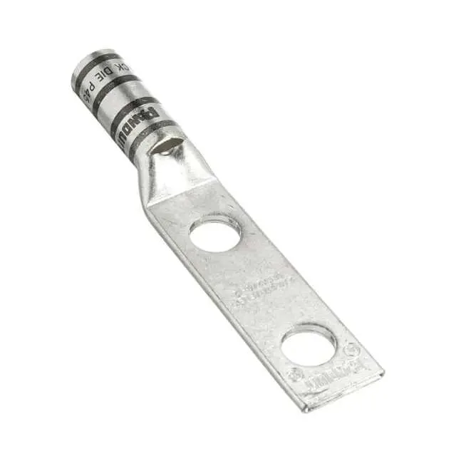 LCCX2/0-12-X (CONN TERM RECT TONG 2/0 AWG #1/2)