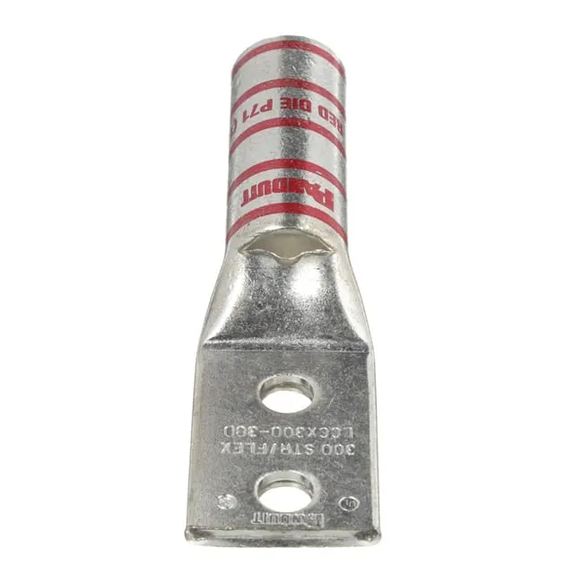 LCCX300-38D-6 (CONN TERM RECT TONG 300 MCM #3/8)