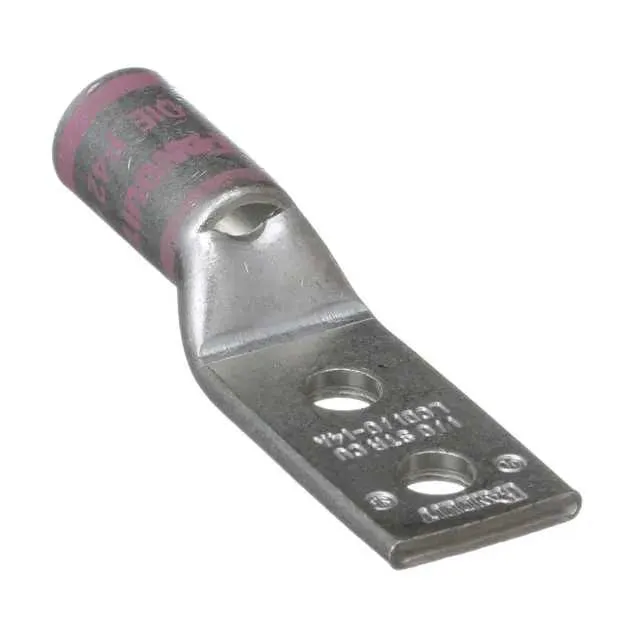LCD1/0-14A-X (CONN TERM RECT LUG 1/0 AWG #1/4)