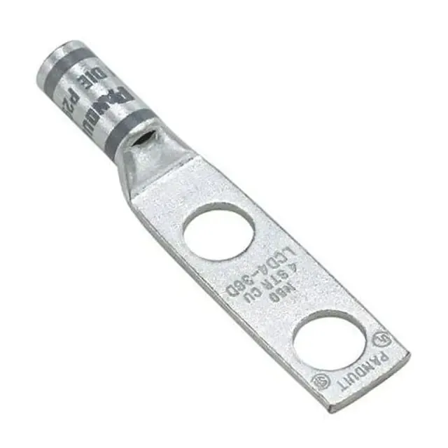 LCD2/0-14B-X (CONN TERM RECT LUG 2/0 AWG #1/4)