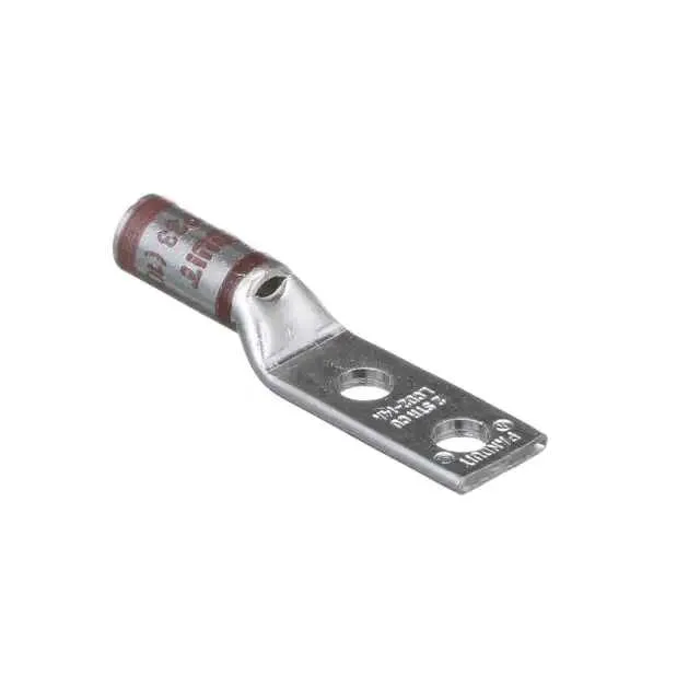 LCD2-14A-Q (CONN TERM RECT LUG 2 AWG #1/4)