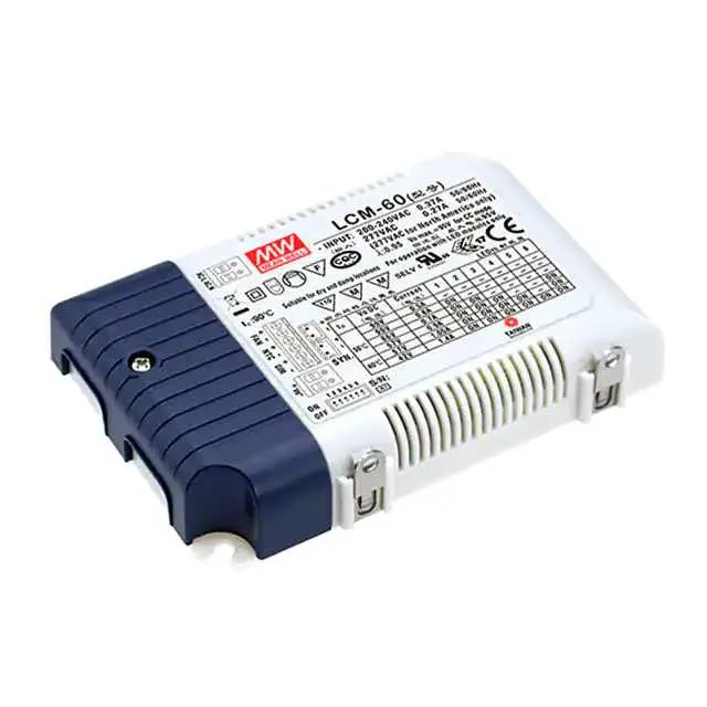 LCM-60 (LED DRIVER CC AC/DC 2-90V 1.4A)