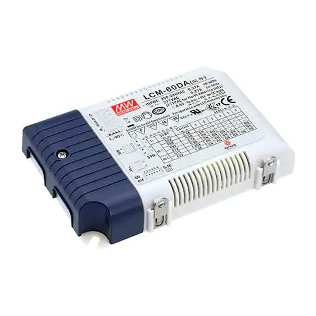 LCM-60DA (LED DRIVER CC AC/DC 2-90V 1.4A)