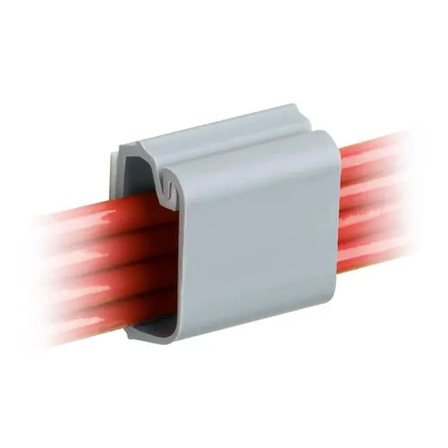 LC10-A-L8 (CBL CLIP WIRE SADDLE GRAY ADH)