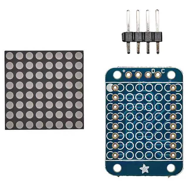 872 (LED MATRIX 8X8 I2C BACKPCK YW/GN)