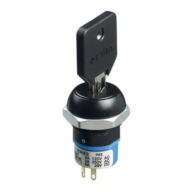 LK6SGB126M3 (SWITCH KEYLOCK 2POS DPDT 4A 125V)