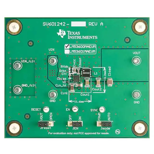 LM53600MAEVM (EVALUATION MODULE)